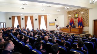 Расширенное заседание коллегии, посвященное Дню служащего Следственного комитета (фото)